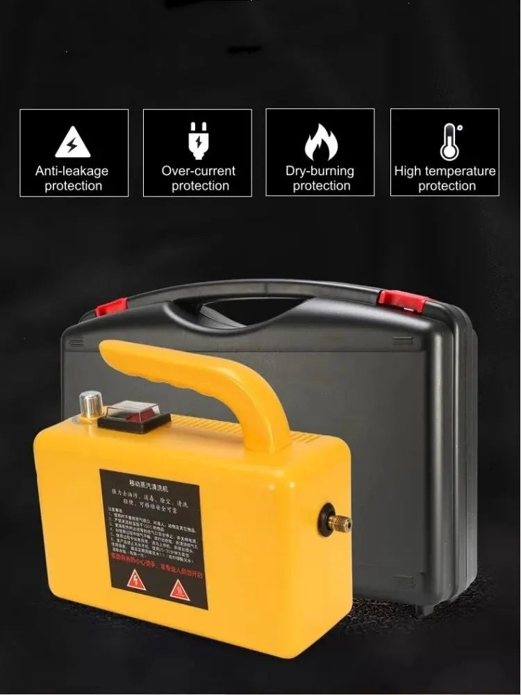 2600w220V High Temperature Steam Cleaner Portable Sterilization