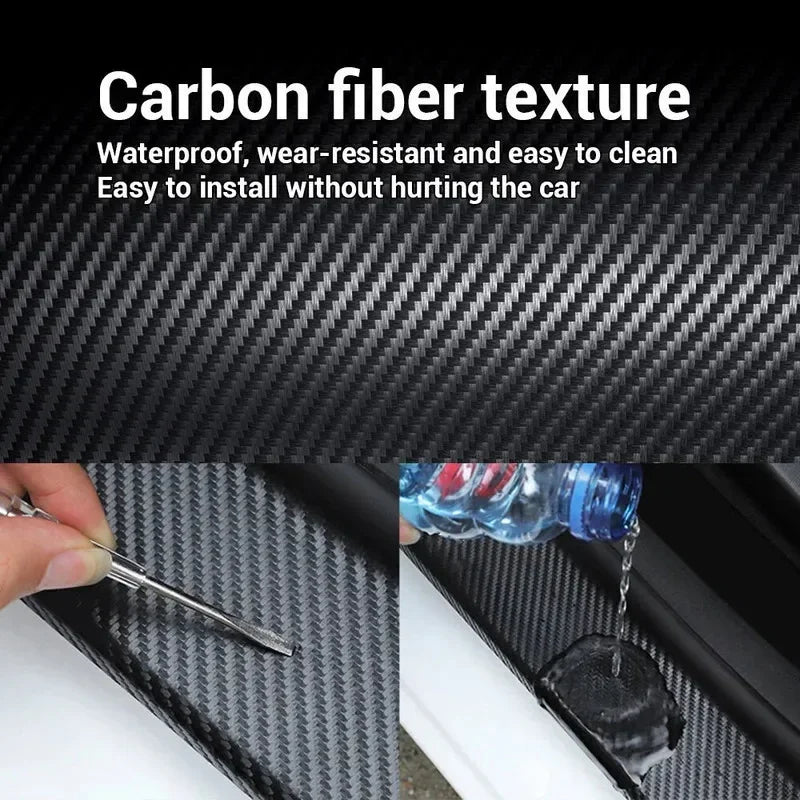 Carbon Fiber Tape Stickers on Car Automotive Cloth Tape Waterproof