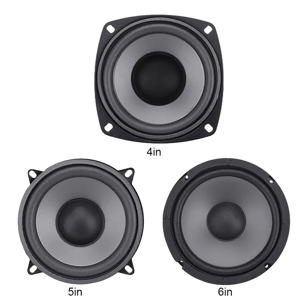 4/5/6 Inch Car Speakers 600W 2-Way Vehicle Door Audio Music Stereo