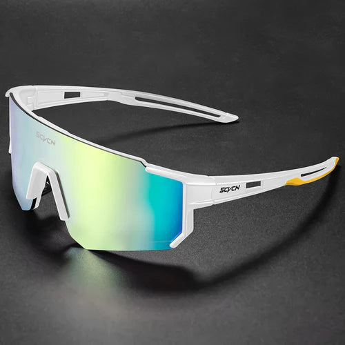 SCVCN New Outdoor Cycling Sunglasses Men Road Driving Bike Glasses