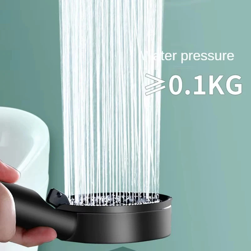 High Pressure Handheld Shower Head 5 Modes Adjustable Shower Heads