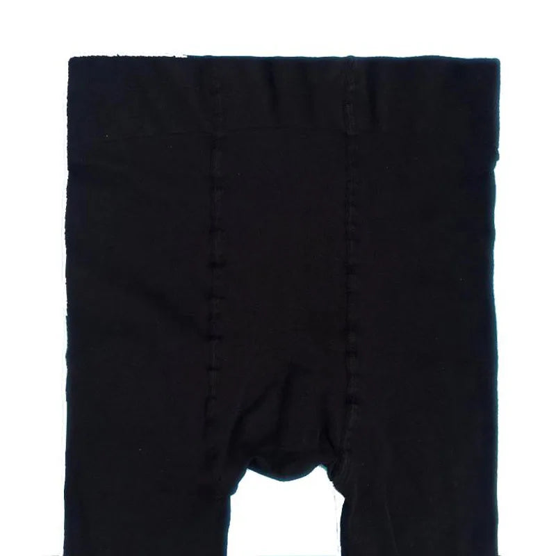 Women's Large Size Super Elastic Black Leggings Fashion Soft Stockings
