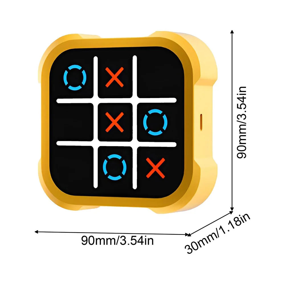 3-1Pcs TIC-TAC-TOE Bolt Chess Game Children Puzzle Electronic Toys