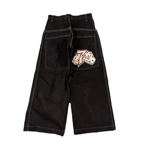 Y2K Baggy Jeans men Harajuku 2000s vintage Embroidered high quality
