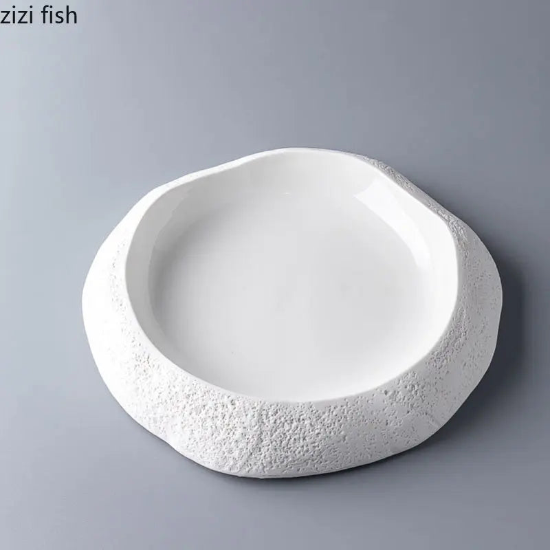 Ceramic Dinner Plate Restaurant Salad Plate Pasta Plates Sushi Dish