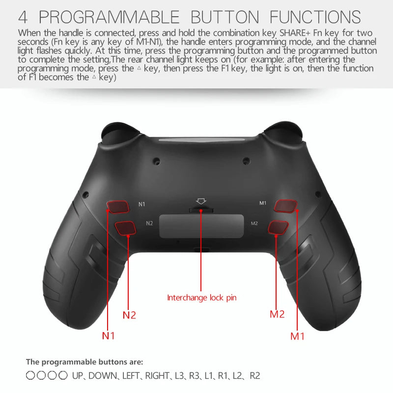 Controller For PS4 PS3 PS Playstation 4 3 PC Control Wireless