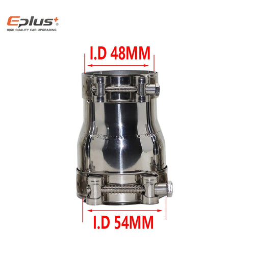 39MM-54MM Universal Stainless Steel Reducer Adapter Motorcycle Car