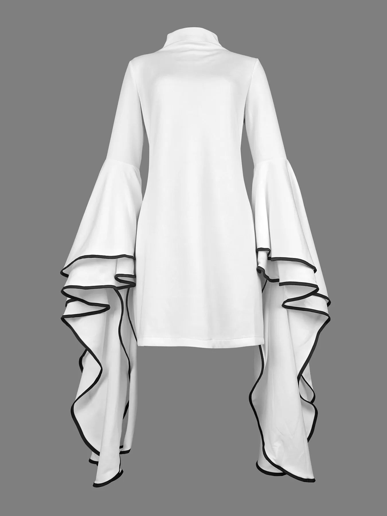 Modigirl Women‘s Club Outfits Mini dress Flare Sleeves Long Sleeves