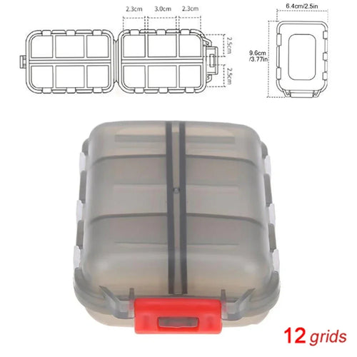 Travel Pill Organizer Portable Pocket Pharmacy Pill Box - Small Pill