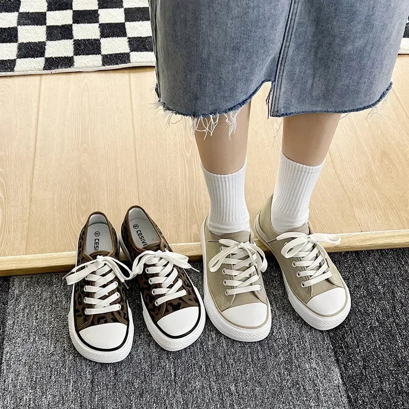 Women Canvas Shoes Women Fashion Summer Casual Sneakers Student Casual