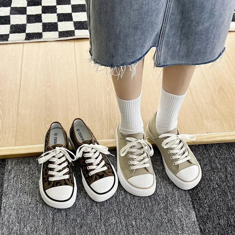 Women Canvas Shoes Women Fashion Summer Casual Sneakers Student Casual