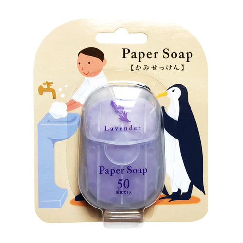 Box Disposable Soap Paper Travel Soap Paper Washing Hand Bath Clean
