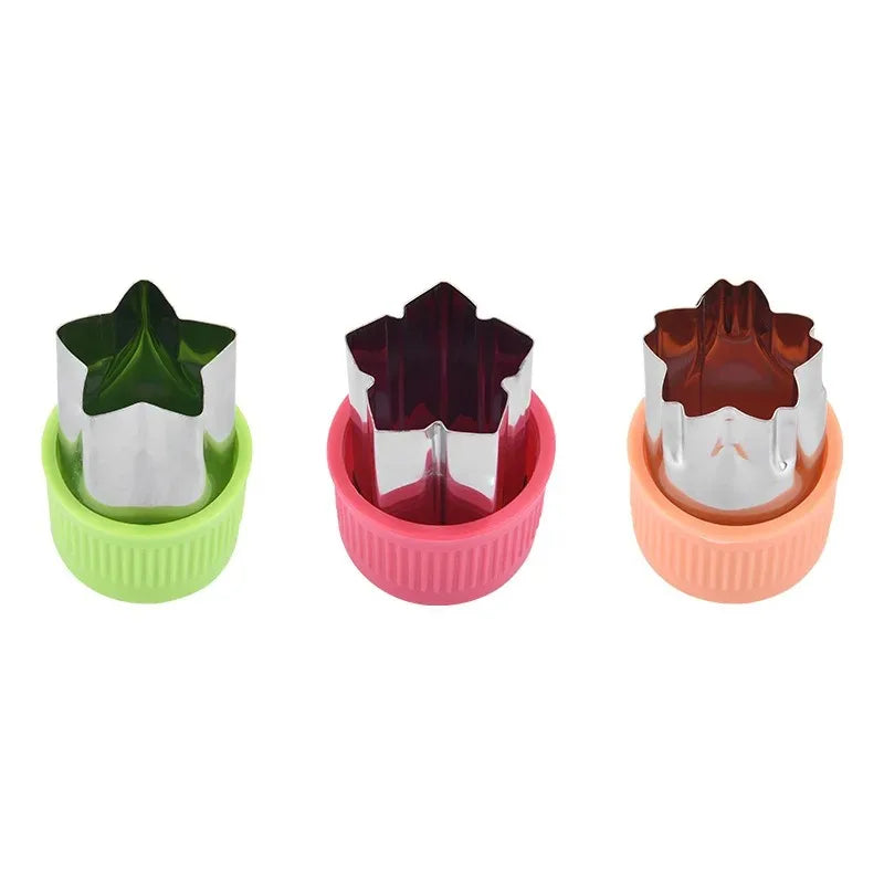 3/9pcs Fruit Cutters for Children Kids Food Cookie Sandwich Mold Maker