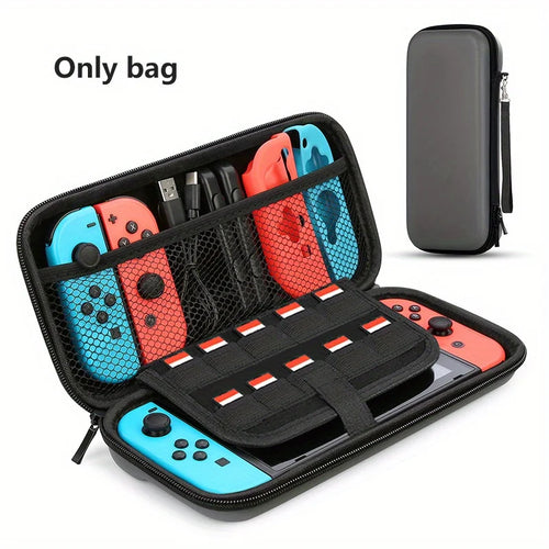 Nintendo Switch Cord Storage Bag Portable Waterproof Hard Case