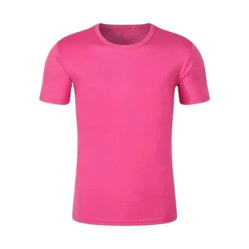 Quick drying T-shirt Unisex Short Sleeve Sport T Shirt Trainer Running