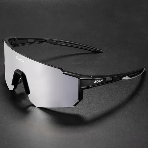 SCVCN New Outdoor Cycling Sunglasses Men Road Driving Bike Glasses