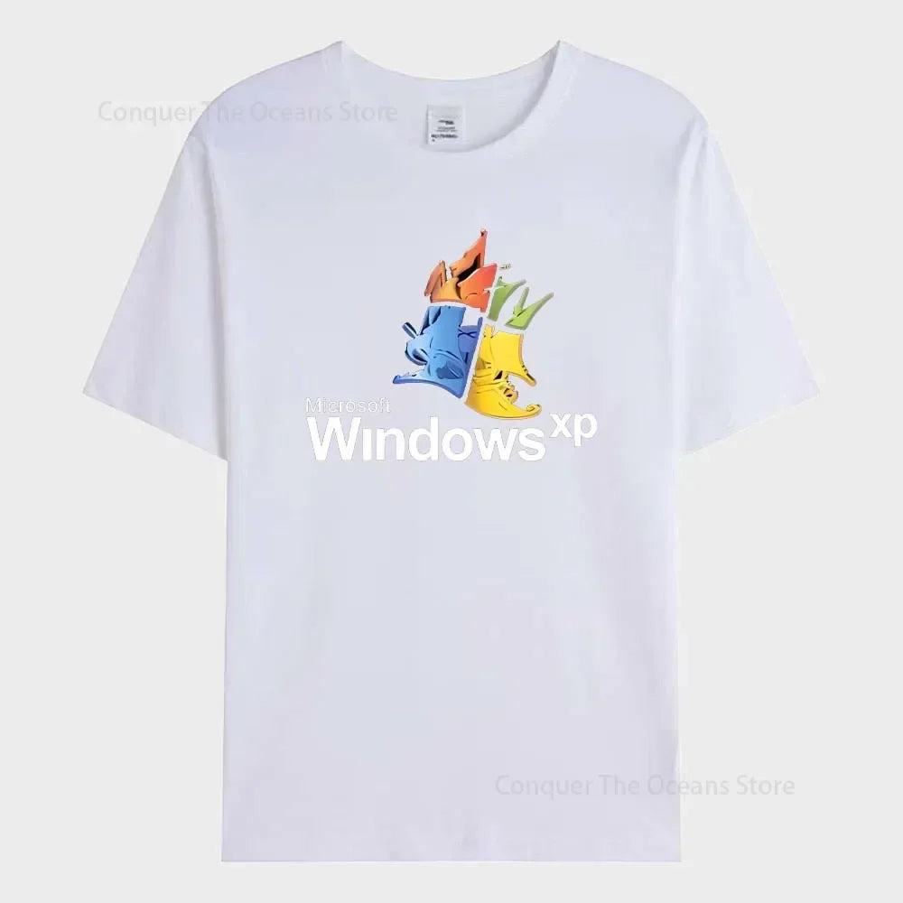 Windows 95 Graphic Men‘s T-Shirt Women's Tee Windows XP Classic