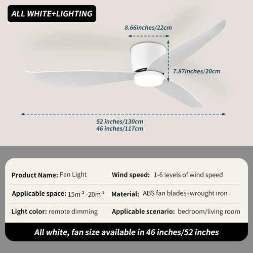 Led 6-Speed High Wind Ceiling Fan Ceiling Fan Light Strip Modern