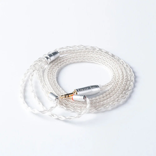 KBEAR 8 Core Upgraded Silver Wired Earphone Cable 2PIN/MMCX/QDC Gaming