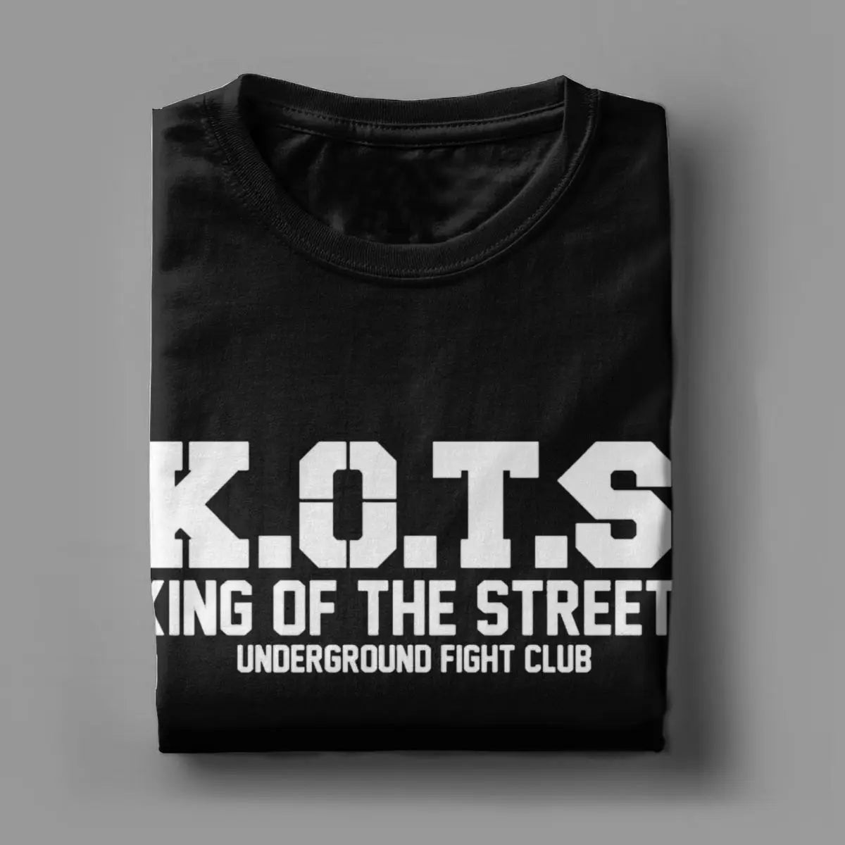 KING OF THE STREETS K.O.T.S. Fight Club T-Shirt Men Women 100% Cotton