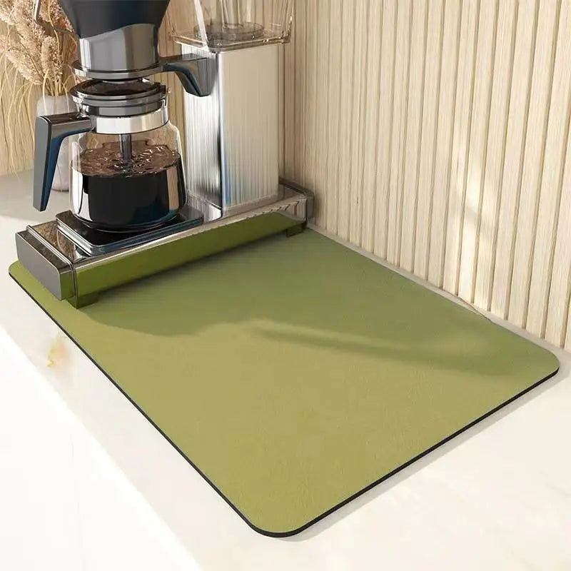 VIKAMA 30X40CM Diatomite Coffee Placemats Individual Table Placemats