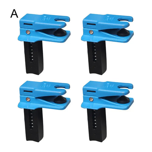 4pcs Car Brake Oil Pipe Plug Automotive Brake Nozzle Clamp Oil Tool