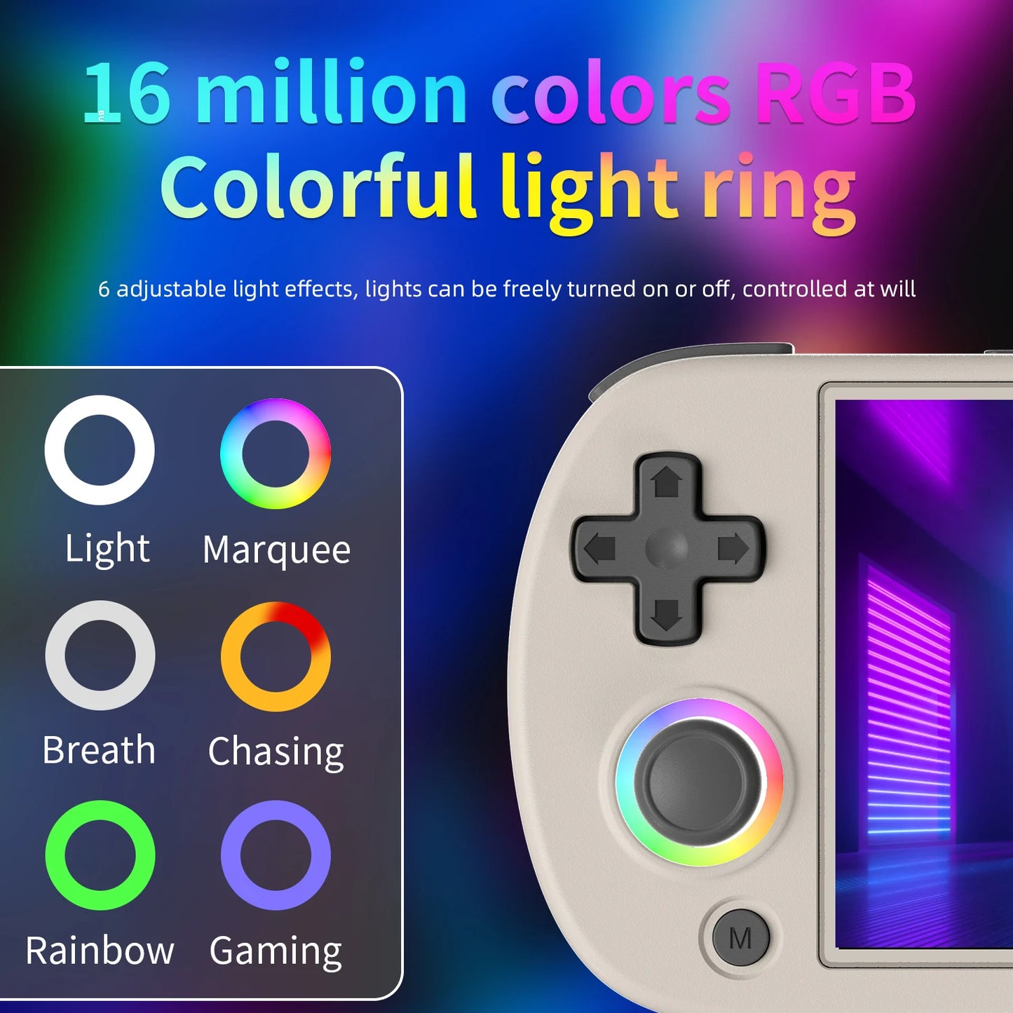 ANBERNIC RG40XX H Handheld Game Console Linux 64-bit System 4.0 inch