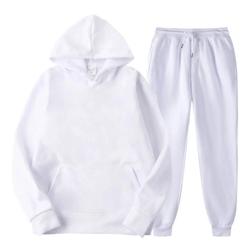 2024 Winter Brand Tracksuits Men's sets Long Sleeve Pullover + Jogging