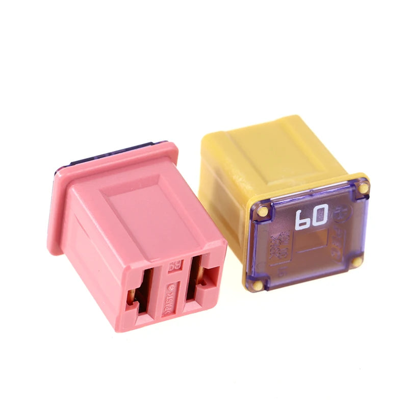 Square Fuse 20A 25A 30A 40A 50A PEC Automotive Car Fuse Tube