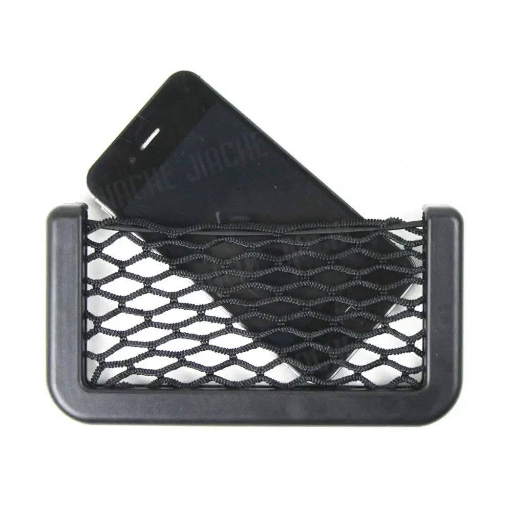 Car Storage Net Automotive Pocket Organizer Bag for Phone Holder Box