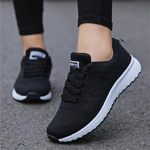 New Sneakers For Women Breathable Fashion Trainers Plus Size Women