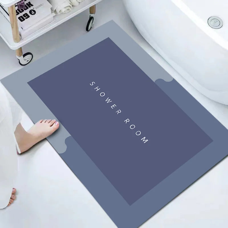 Super Absorbent Non-slip Bathroom Mat Toilet Anti-skid Bathtub Foot