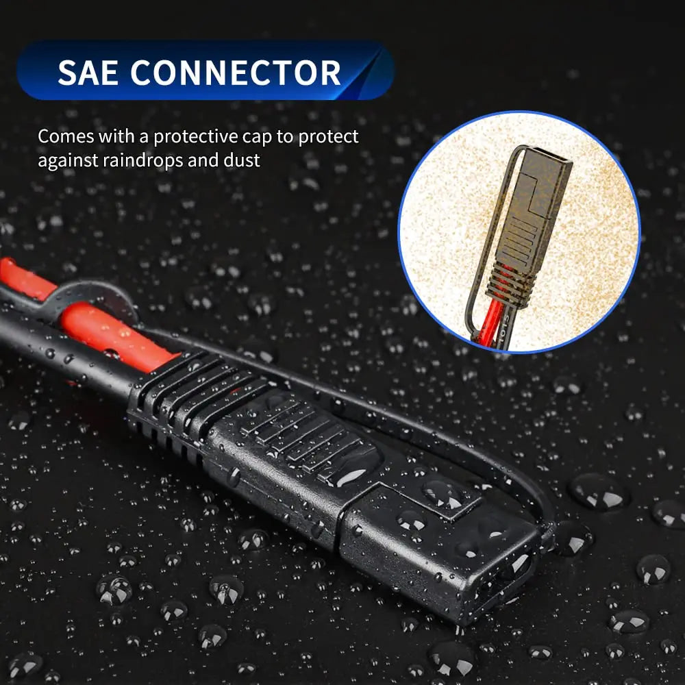 Anchtek 10AWG 1 to 2 SAE to SAE Extension Cable SAE DC Power