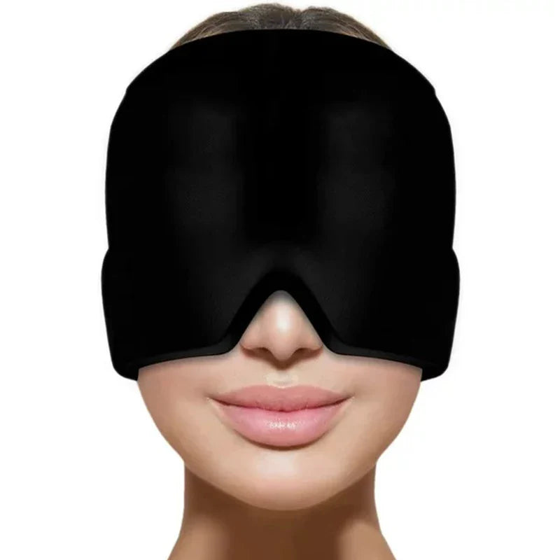 Gel Cold Ice Cap Head Heat Treatment Head Wrap Face Mask Massage Sleep