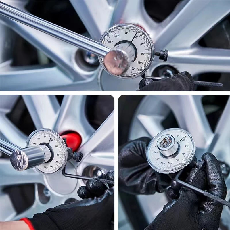 Torque Wrench Torquemeter Dial Hand Tool Auto Service Equipment Garage