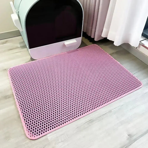 Cat Litter Mat Pet Toilet Waterproof Double Layer Pet Litter Box Mat