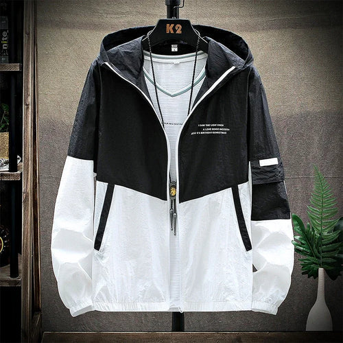 2025 Summer Skin Coats Men Ultra Light UV Sun Protection Big Size