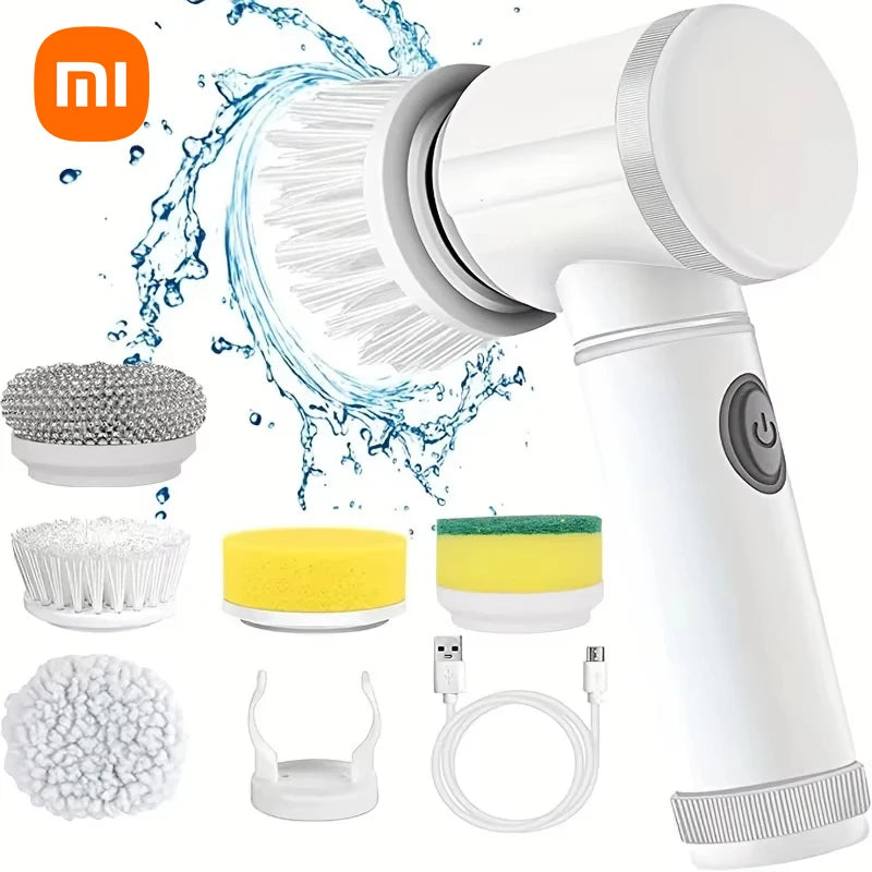 Xiaomi 5 in 1 Powerful Electric Cleaning Brush Spin Scrubber Brush