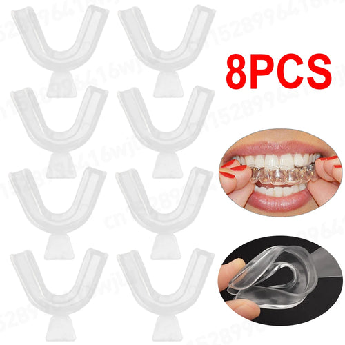 2-8PCS Anti Snoring Bruxism Sleeping Mouth Guard Tray Stop Teeth
