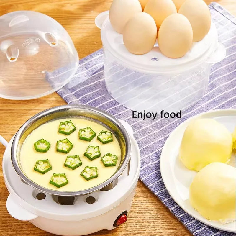 Multifunctional Egg Boiler Electric Egg Steamer Cooking Breakfast