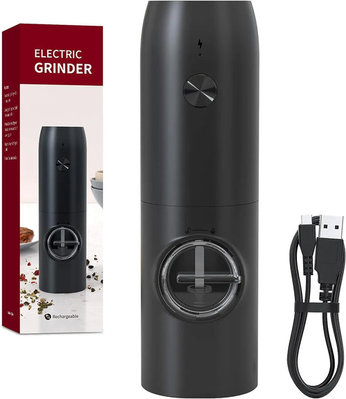 Rechargeable USB Electric Automatic Salt and Pepper Grinder Set