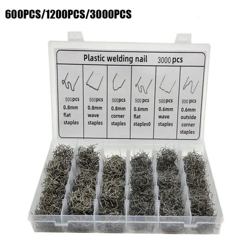 3000PCS Hot Stapler Staples For Plastic Welder Automotive Plastic