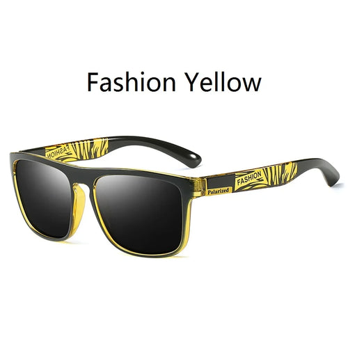 Men Women Polarized Sunglasses Luxury Brand Designer Vintage Square