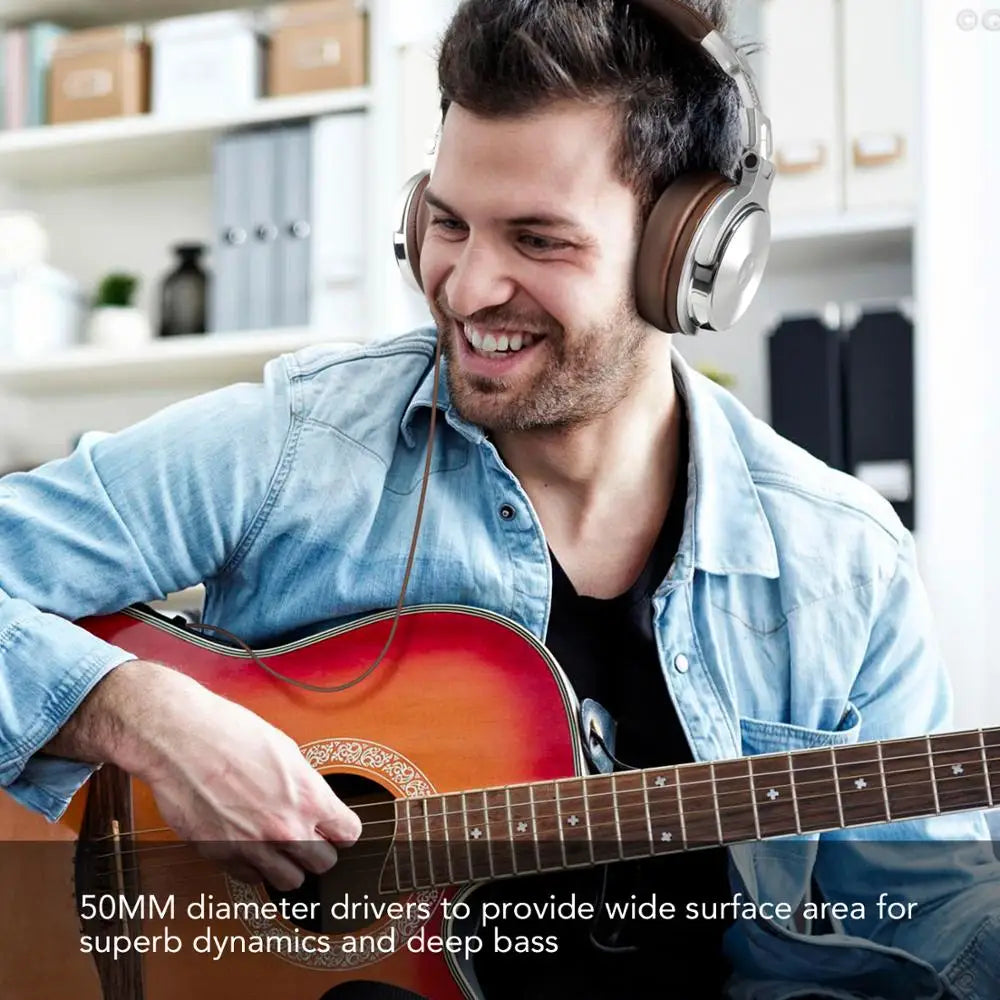 Oneodio Pro 30 Professional Studio DJ Headphones With Microphone Over