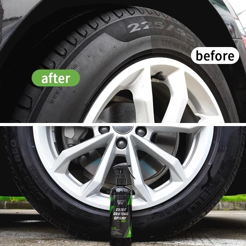 Car Tires Clean Shiny Quick Refurbisher Easy Application Automotive