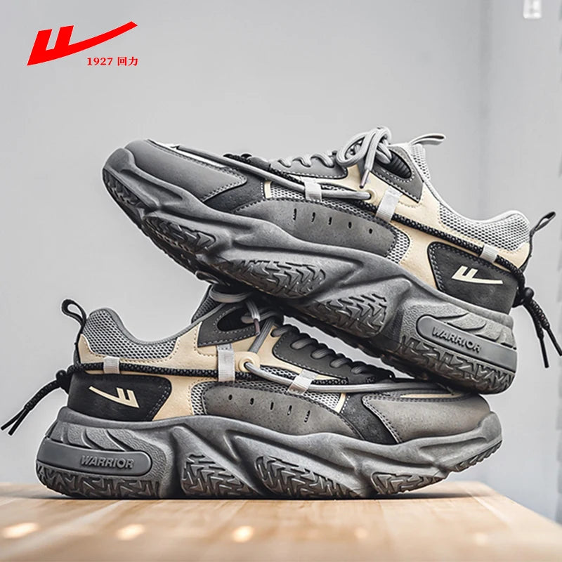 Warrior Sneakers For Men 2023 Spring Platform Arches Ventilate Male
