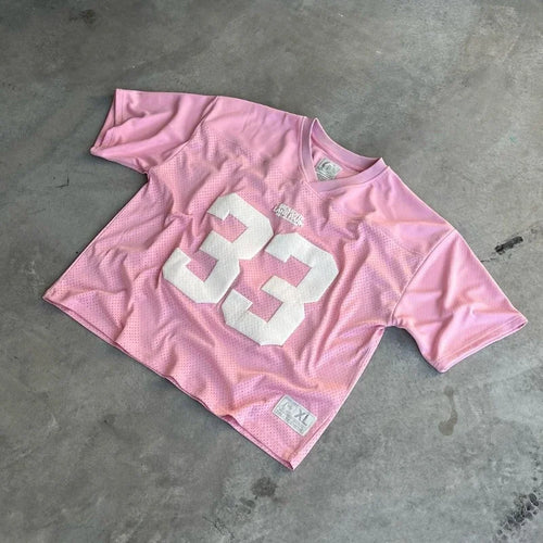 Y2K Retro Jersey Quick Dry Breathable Mesh T Shirt Men Women Street