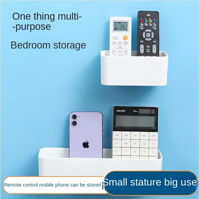 Multifunctional Plastic Wall-Mounted Storage Basket for Kitchen