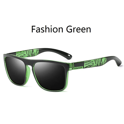 Men Women Polarized Sunglasses Luxury Brand Designer Vintage Square