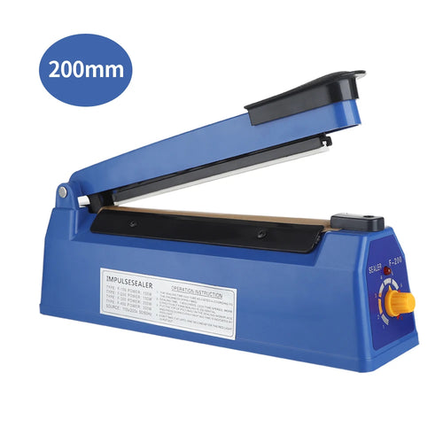 Impulse Sealer Manual Heat Sealer Machine for 8 inch Plastic Bags,